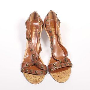 Bohemian Brown Heels